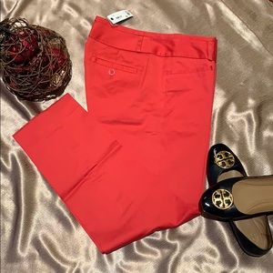 The Limited coral Drewfit pants